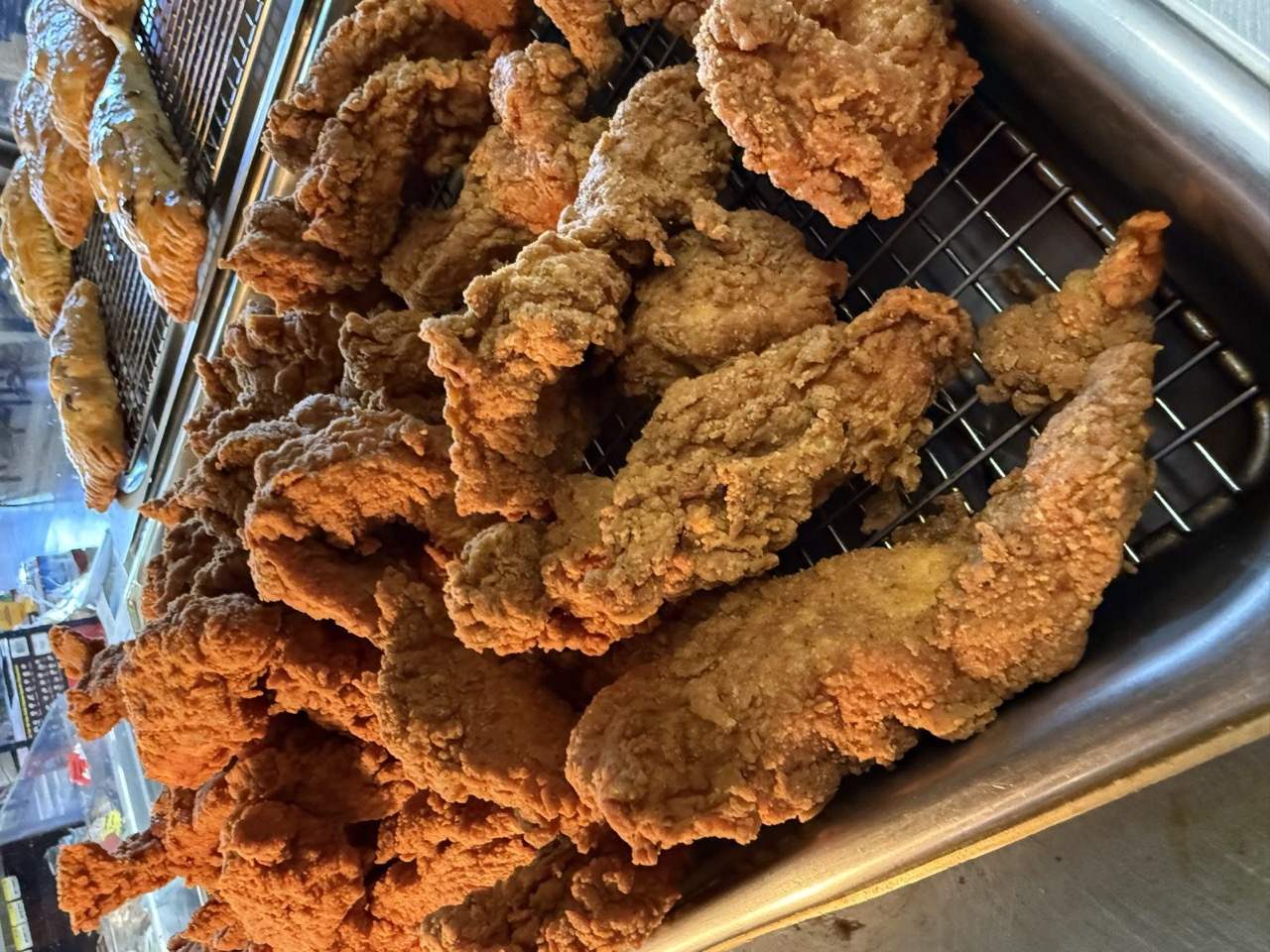 Chester's Chicken hot and crispy on the line at Westside Market